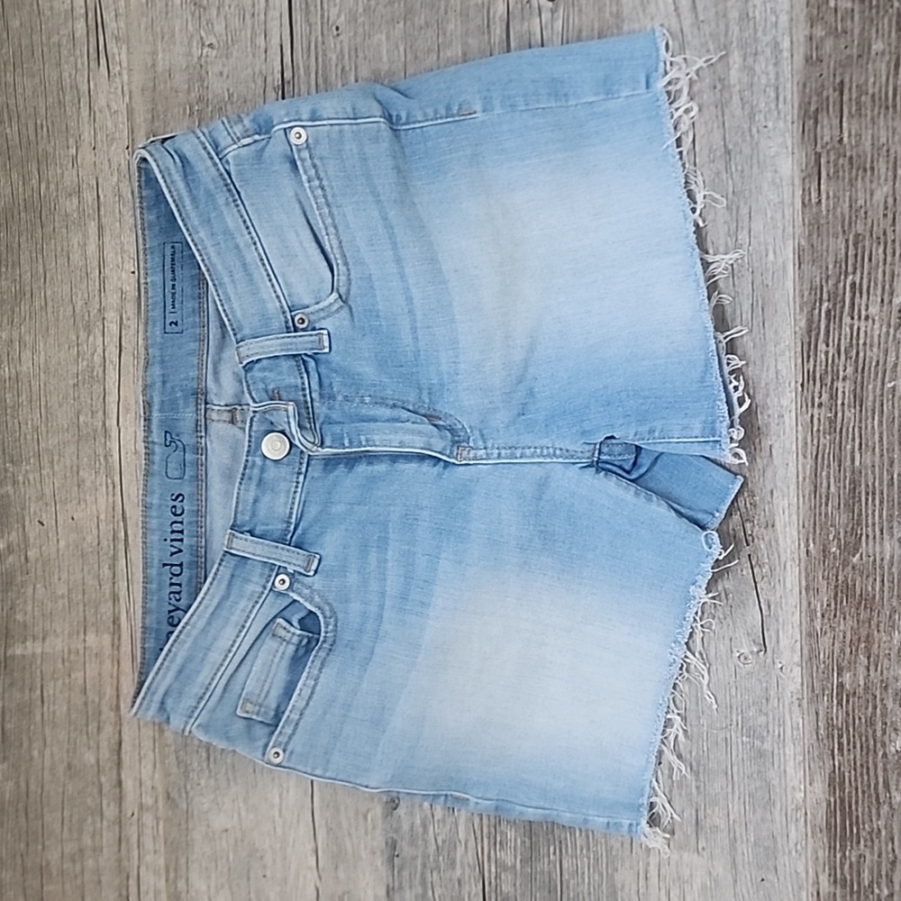 Womens Vineyard Vines Size 2 Denim Shorts